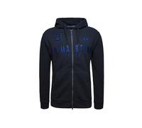 La Martina Giacca di felpa 'Maf305' blu / blu notte Uomo La Martina XL