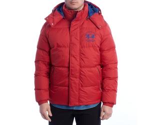 La Martina Giacca imbottita da uomo con cappuccio XMO016-PA076