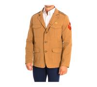 La Martina - Giacca Regular Fit con Collo a Revers - - Jackets - Uomo - Marrone - L