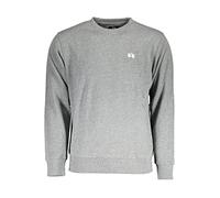 La Martina Gray Cotton Sweater L