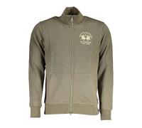 La Martina Green Cotton Men Sweater - XL