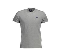 La Martina Grigio Cotton Men T-Shirt - XL
