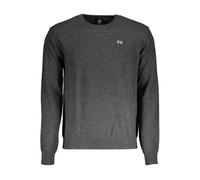 La Martina Grigio Wool Men Sweater - XXL