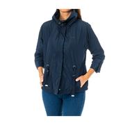 La Martina, ,Jackets ,Donna ,Blu ,S Giacca Impermeabile a Maniche Lunghe
