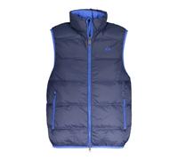 La Martina, ,Jackets ,Uomo ,Blu ,L Giacca Blu Senza Maniche con Dettagli a Contrasto