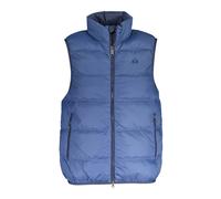 La Martina, ,Jackets ,Uomo ,Blu ,M Giacca Blu Senza Maniche con Dettagli a Contrasto