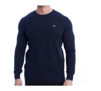 La Martina - Maglia Basic Girocollo in Jersey di Cotone - - Sweatshirts & Hoodies - Uomo - Blu - 2XL