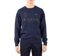La Martina - Maglieria Girocollo - - Knitwear - Uomo - Blu - L