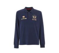 La Martina Maglietta blu / colori misti Uomo - Abbigliamento - Taglie comode - Maglie e T-shirt La Martina XXL