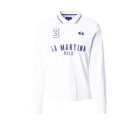 La Martina Maglietta blu scuro / bianco Uomo La Martina L blu scuro / bianco