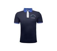 La Martina Maglietta 'MAP005' blu cobalto / blu scuro / bianco Uomo La Martina L blu cobalto / blu scuro / bianco