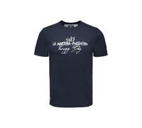 La Martina Maglietta 'MAR309' blu scuro / bianco Uomo La Martina S blu scuro / bianco