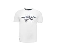 La Martina Maglietta 'MAR309' navy / bianco Uomo La Martina M navy / bianco