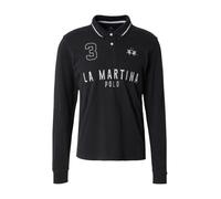 La Martina Maglietta nero / offwhite Uomo - Abbigliamento - Taglie comode - Maglie e T-shirt La Martina L