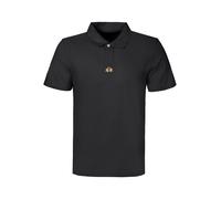 La Martina - Polo a Maniche Corte Ricamata - - Tops - Uomo - Nero - XL