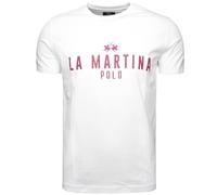 La Martina Maglietta uomo MAR322, bianco, XL
