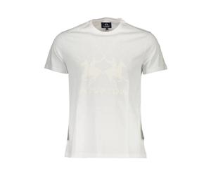 La Martina - Magliette Polo con stemma - - Tops - Uomo - Bianco - M