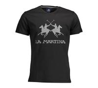 La Martina - Magliette Uomo Maniche Corte Nera - - Tops - Uomo - Nero - L