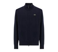 La Martina - Maglione con zip integrale - - Knitwear - Uomo - Blu - M