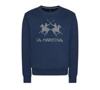 La Martina Maglione Uomo Cotone Blu, Blu, L