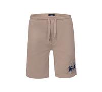 La Martina MCB003 Shorts Uomo Bermuda Sportive Beige in Cotone Regular