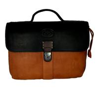 La Martina - Messenger Business Briefcase Cognac Brown Unisex - -Bags -Donna -Marrone -ONE SIZE