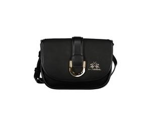 La Martina Nero Polyurethane Women Shoulder Bag