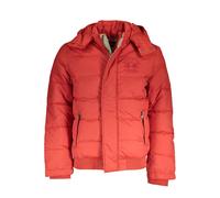 La Martina Orange Polyamide Men's Jacket - S