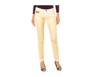 La Martina - Pantaloni Skinny Lucidi - - Jeans - Donna - Giallo - W28