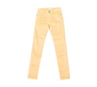 La Martina - Pantaloni Skinny Stretch Lucidi Donna - - Trousers - Donna - Giallo - W31