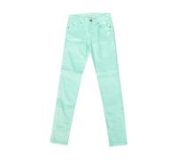 La Martina - Pantaloni skinny stretch lucidi per donne - - Trousers - Donna - Verde - W29