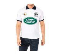 La Martina - Polo a Maniche Corte con Design Originale - -Tops -Uomo -Bianco -S