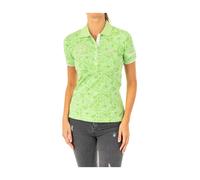 La Martina - Polo a Maniche Corte Stampata - - Tops - Donna - Verde - S