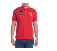 La Martina - Polo a Maniche Corte - -Tops -Uomo -Rosso -S