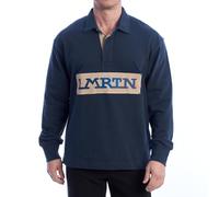 La Martina Polo a Maniche Lunghe Over Fit da Uomo UMP316-JS305