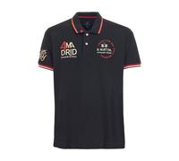 La Martina Polo Classica In Piquet stretch Regular Fit Nero uomo map310 madrid spagna