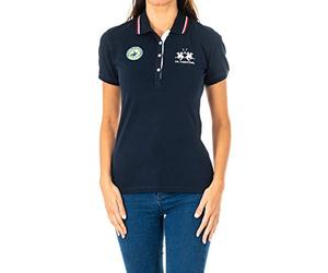 La Martina Polo da Donna a Maniche Corte con Collo a Revers 2WPH40