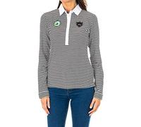 La Martina Polo da Donna a Maniche Lunghe con Collo con Revers a Contrasto 2WPH66