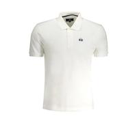 La Martina - Polo in Cotone Bianco Taglio Classico - - Tops - Uomo - Bianco - L