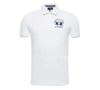 La Martina Polo Maglia Maniche Corte Cotone Bianco