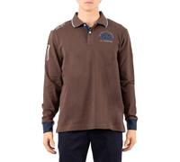 La Martina - Polo Manica Lunga - - Tops - Uomo - Marrone - XL