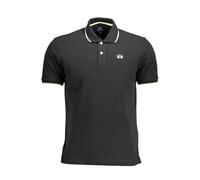 La Martina, ,Tops ,Uomo ,Nero ,XL Polo Shirt Uomo in Cotone Nero