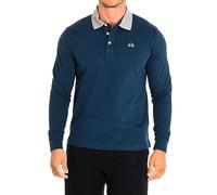 LA MARTINA POLO MANICHE LUNGHE UOMO BLU