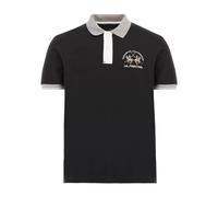 La Martina - Polo Piquet Stretch - - Tops - Uomo - Blu - L