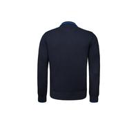 La Martina Pullover 'MAS314' blu scuro / bianco, Taglia XL
