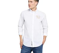 La Martina RAF Camicia Casual, Bianco, XX-Large (Taglia Produttore:XXL) Uomo