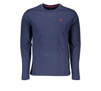 La Martina Regal Blue Crew Neck Embroidered Tee - XL