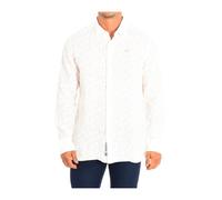La Martina, ,Shirts ,Uomo ,Beige ,S Camicia a Maniche Lunghe