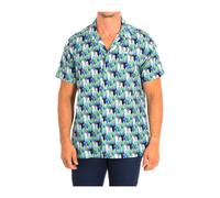 La Martina, ,Shirts ,Uomo ,Verde ,L Camicia a Maniche Corte