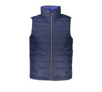 La Martina, ,Jackets ,Uomo ,Blu ,XL Giacca Senza Maniche Blu Ricamata